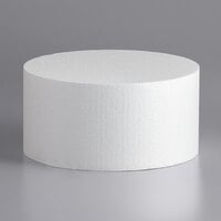 10 inch x 5 inch Foam Round Cake Dummy