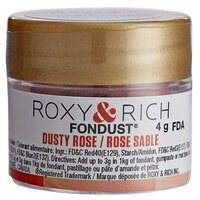Roxy & Rich 4 Gram Dusty Rose Fondust Hybrid Food Color