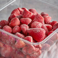 30 lb. IQF Organic Whole Strawberries