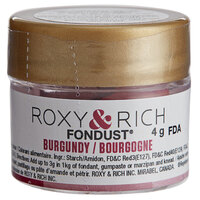 Roxy & Rich 4 Gram Burgundy Fondust Hybrid Food Color
