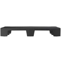 Regency 36 inch x 24 inch x 6 inch Black Plastic Display Base / Spot Merchandiser - 1000 lb. Capacity