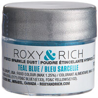 Roxy & Rich 2.5 Gram Teal Blue Sparkle Dust