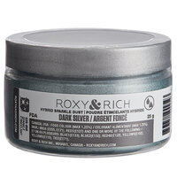 Roxy & Rich 25 Gram Dark Silver Sparkle Dust