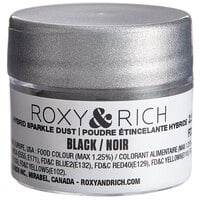 Roxy & Rich 2.5 Gram Black Sparkle Dust
