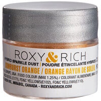 Roxy & Rich 2.5 Gram Sunburst Orange Sparkle Dust