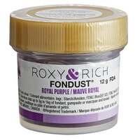Roxy & Rich 12 Gram Royal Purple Fondust Hybrid Food Color