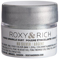 Roxy & Rich 2.5 Gram Nu Silver Sparkle Dust