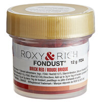 Roxy & Rich 12 Gram Brick Red Fondust Hybrid Food Color