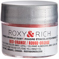 Roxy & Rich 2.5 Gram Red-Orange Sparkle Dust