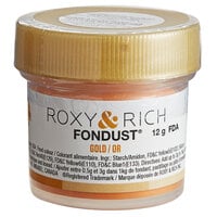 Roxy & Rich 12 Gram Gold Fondust Hybrid Food Color