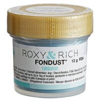 Roxy & Rich 12 Gram Turquoise Fondust Hybrid Food Color