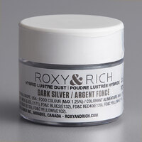 Roxy & Rich 2.5 Gram Dark Silver Lustre Dust