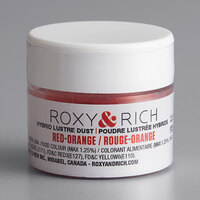 Roxy & Rich 2.5 Gram Red-Orange Lustre Dust