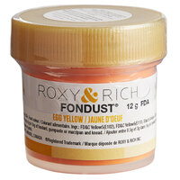 Roxy & Rich 12 Gram Egg Yellow Fondust Hybrid Food Color