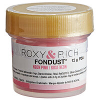 Roxy & Rich 12 Gram Neon Pink Fondust Hybrid Food Color