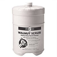 Kutol Pro 4707 Walnut Scrub Rainforest Scented Heavy-Duty Hand Cleaner with Natural Scrubbers Flat Top 1 Gallon Container