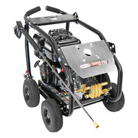 Simpson 65211 Super Pro Pressure Washer with Roll Cage, Simpson Belt-Driven Engine, and 50' Hose - 4400 PSI; 4 GPM