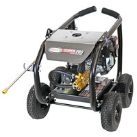 Simpson 65202 Super Pro Pressure Washer with Roll Cage, Simpson Engine, and 25' Hose - 3600 PSI; 2.5 GPM