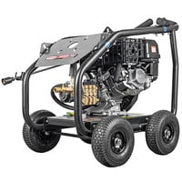 Simpson 65208 Super Pro Pressure Washer with Roll Cage, CRX Engine, and 50' Hose - 4400 PSI; 4 GPM