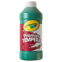Crayola 541216044 Premier 16 oz. Green Tempera Paint