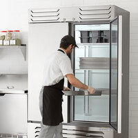Beverage-Air SR2HC-1S Slate Series 52 inch Solid Door Reach-In Refrigerator