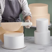 6 inch Foam 5-Piece Round Cake Dummy Kit
