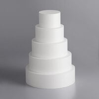 Baker's Lane 4" Foam 5-Piece Round Cake Dummy Kit