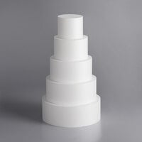 5 inch Foam 5-Piece Round Cake Dummy Kit