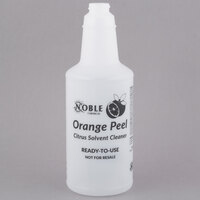 32 oz. Labeled Bottle for Noble Chemical Orange Peel Citrus Solvent Cleaner (IMP 5032WG)
