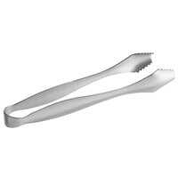 Carlisle 607691 7 inch 18/8 Stainless Steel Serrated Ice Tongs