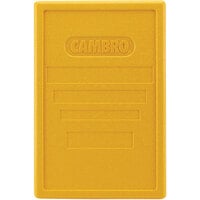 Cambro EPP180LID361 Cam GoBox® Full Size Top Loader Replacement Yellow Lid