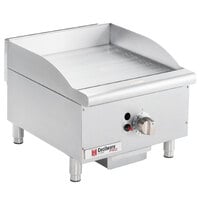 Cecilware CE-G15TPF 15 inch Gas Griddle with Thermostatic Controls - 30,000 BTU