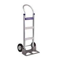 Wesco Industrial Products 220396 Cobra-Lite Series 410 600 lb. Aluminum Hand Truck with 10 inch Solid Rubber Wheels and 18 inch Nose Plate