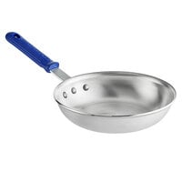 Vollrath 4008 Wear-Ever 8 inch Aluminum Fry Pan with Blue Cool Handle