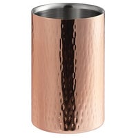 GET WC-55-WCPR/SS 5" x 7 1/2" Double Wall Insulated Copper Wine Cooler