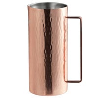 GET MM-160-WCPR/SS 51 oz. Hammered Double Wall Copper Pitcher