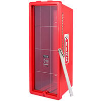 Cato 12051-B Chief Red Surface-Mounted Fire Extinguisher Cabinet with Breaker Bar Attachment for 20 lb. Fire Extinguishers
