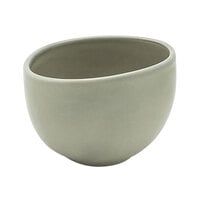 Front of the House DBO149GYP23 Tides 8 oz. Semi-matte Pumice Round Porcelain Bowl - 12/Case