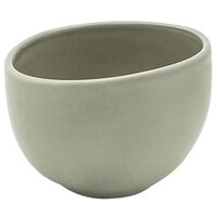 Front of the House DBO156GYP23 Tides 16 oz. Semi-matte Pumice Round Porcelain Bowl - 12/Case