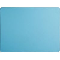 Tomlinson Chef's Edge 24" x 18" x 1/2" Blue Polyethylene Cutting Board