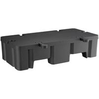 Regency 48" x 24" x 12" Black Plastic Display Base - 2000 lb. Capacity
