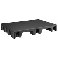 Regency 42 inch x 30 inch x 6 inch Black Plastic Display Base / Spot Merchandiser - 2000 lb. Capacity