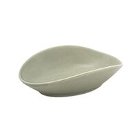 Front of the House DSD062GYP23 Tides 1.5 oz. Semi-Matte Pumice Oval Porcelain Ramekin - 12/Case