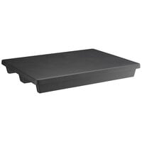 Regency 48" x 36" x 6" Black Plastic Display Base / Spot Merchandiser - 1500 lb. Capacity