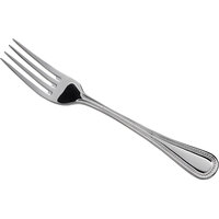 Acopa Lydia 8 1/4" 18/8 Stainless Steel Extra Heavy Weight European Dinner Fork - 12/Case
