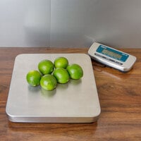 Edlund ERS-60 RB 60 lb. Digital Receiving Scale with Rechargeable Battery Pack