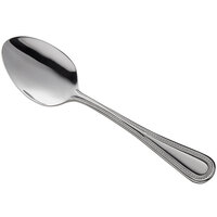 Acopa Lydia 8 3/16 inch 18/8 Stainless Steel Extra Heavy Weight Tablespoon / Serving Spoon - 12/Case