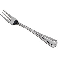 Acopa Lydia 5 9/16 inch 18/8 Stainless Steel Extra Heavy Weight Cocktail Fork - 12/Case