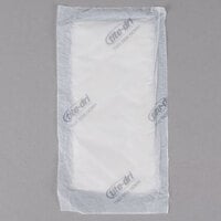 White 4" x 7" Absorbent Meat, Fish and Poultry Pad 50 Grams - 2000/Case