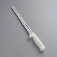 Dexter-Russell 13403 Sani-Safe 10" Narrow Scalloped Slicing Knife